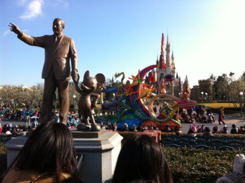 The Disneyland parade