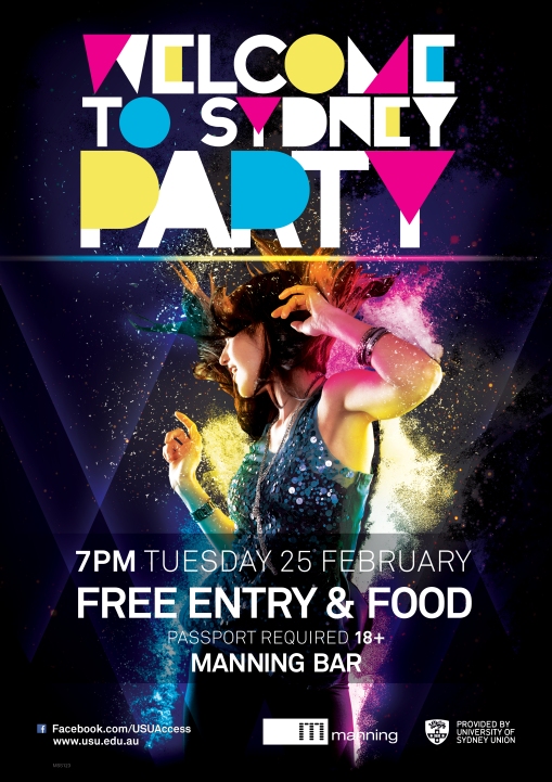 WELCOME TO SYDNEY PARTY